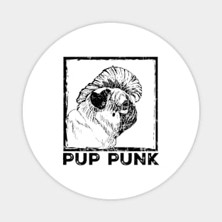 pup punk - punk rockers vintage Magnet